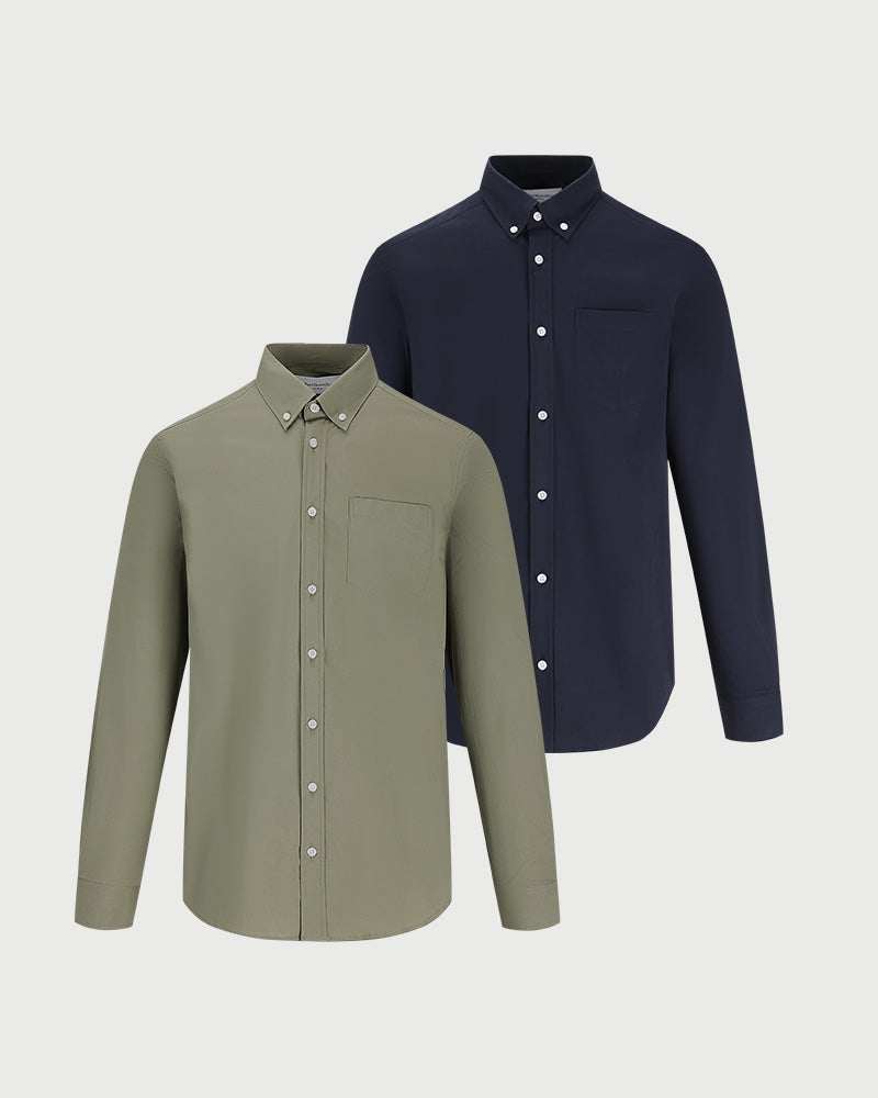 2pk Perfect Stretch Poplin Shirt