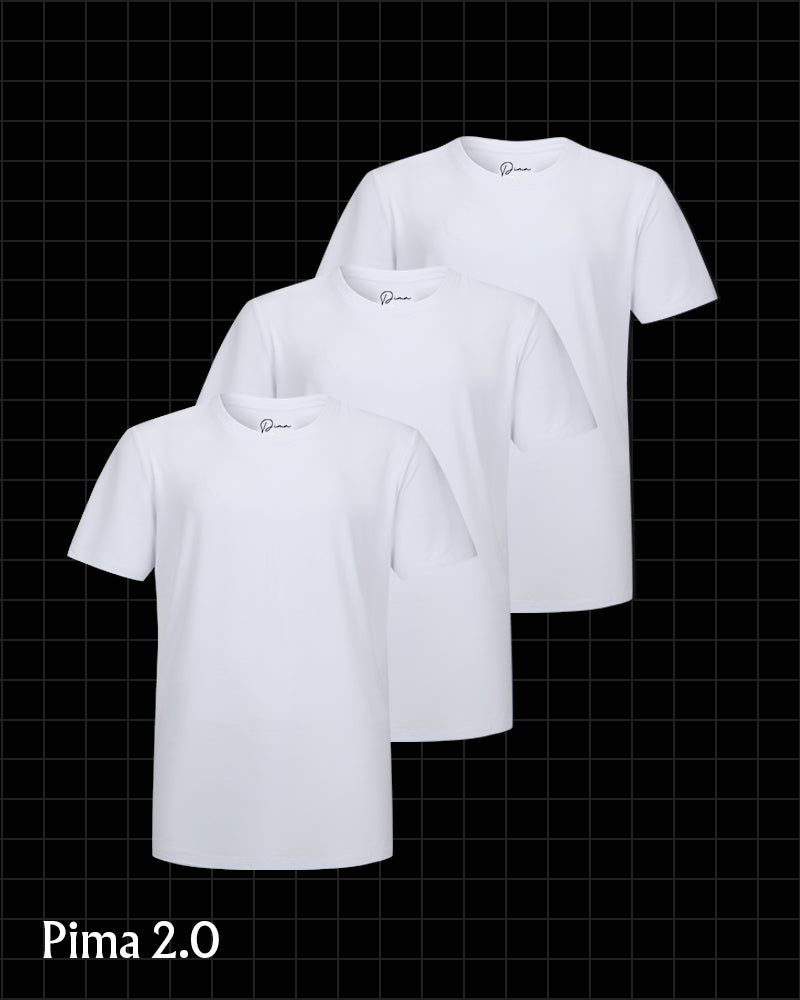 3pk Pima 2.0 T-skjorte