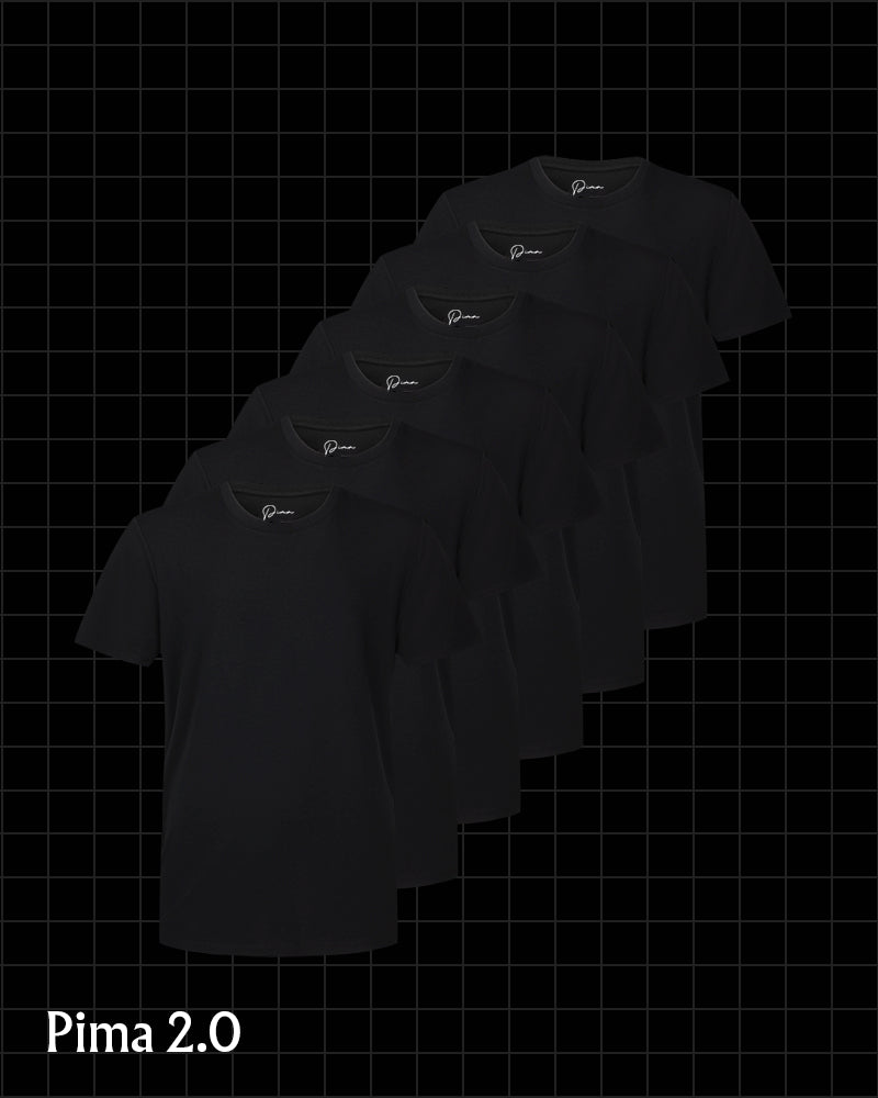 6pk Pima 2.0 T-skjorte