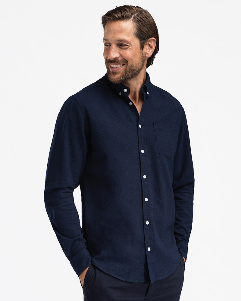 Perfect Flannel Navy