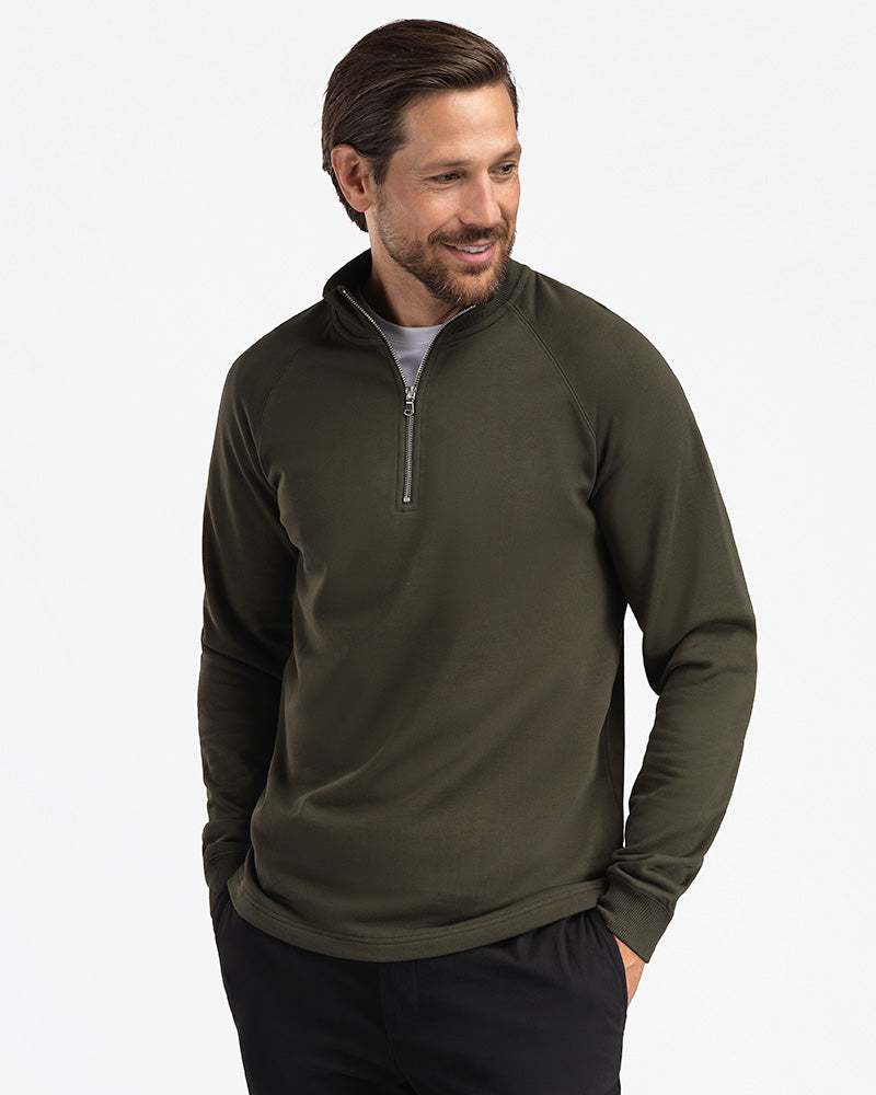 2pk Timeless Half-Zip Sea Spray + Forest Night
