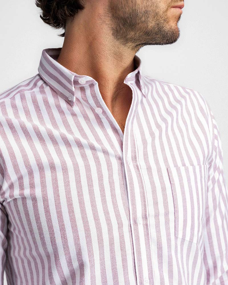 Perfect Brushed Rødstripet