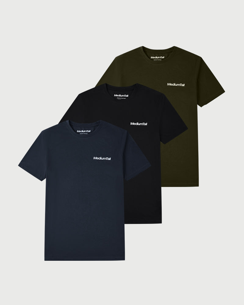 3pk Active T-skjorte