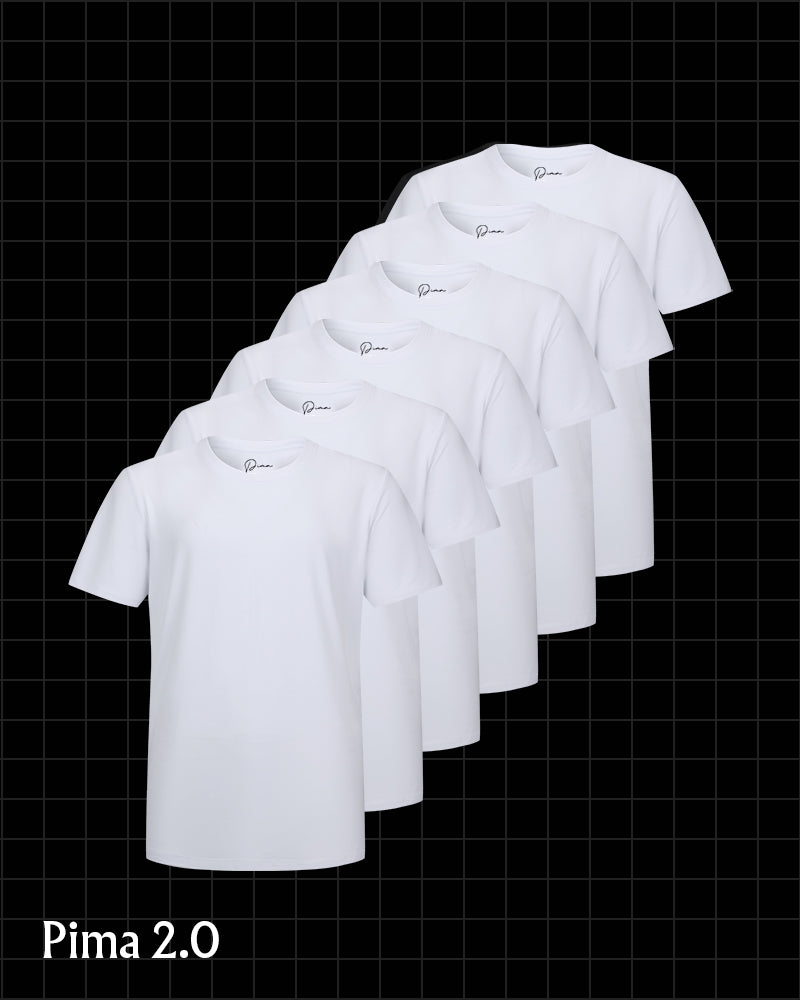 6pk Pima 2.0 T-skjorte