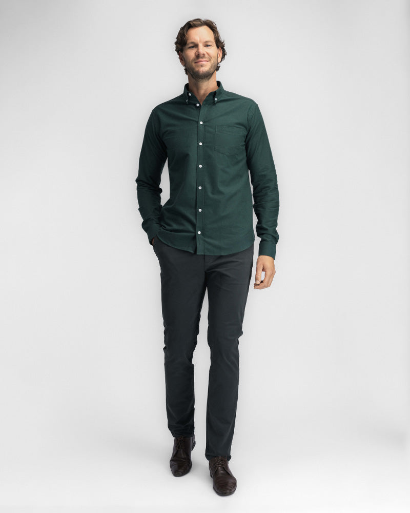 Chinos 4-Way Stretch Blue Steel