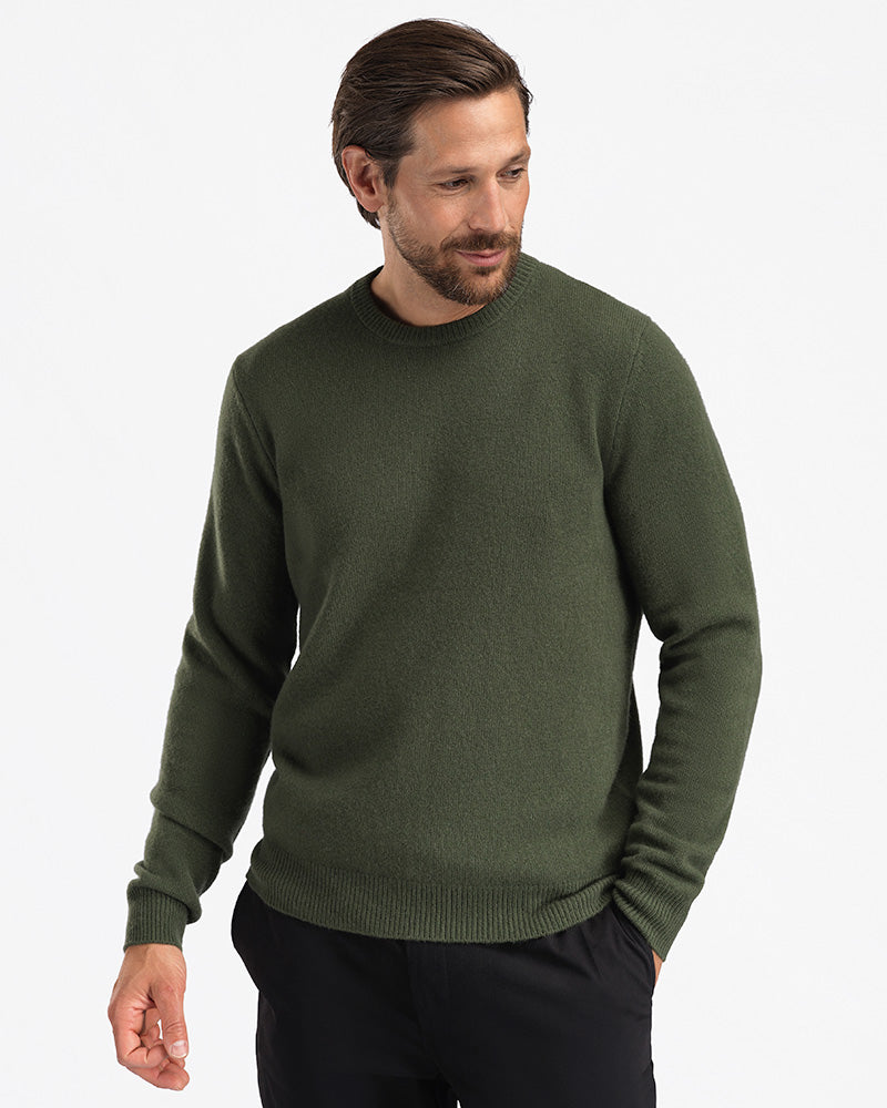 Merino Wool Crewneck Grønn