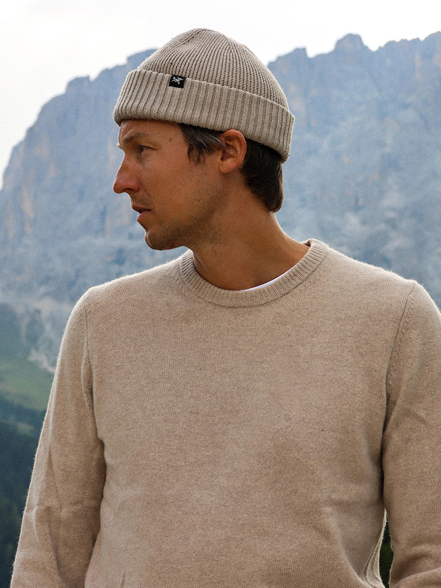 Merino Wool Crewneck Sand