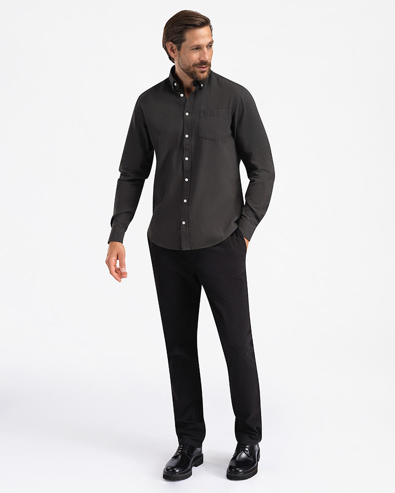 2pk Perfect Flannel Navy + Black Oyster