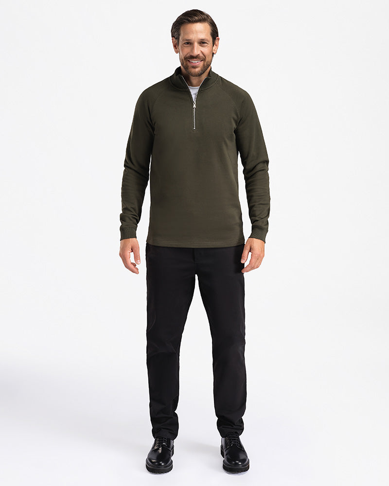 2pk Timeless Half-Zip Sea Spray + Forest Night