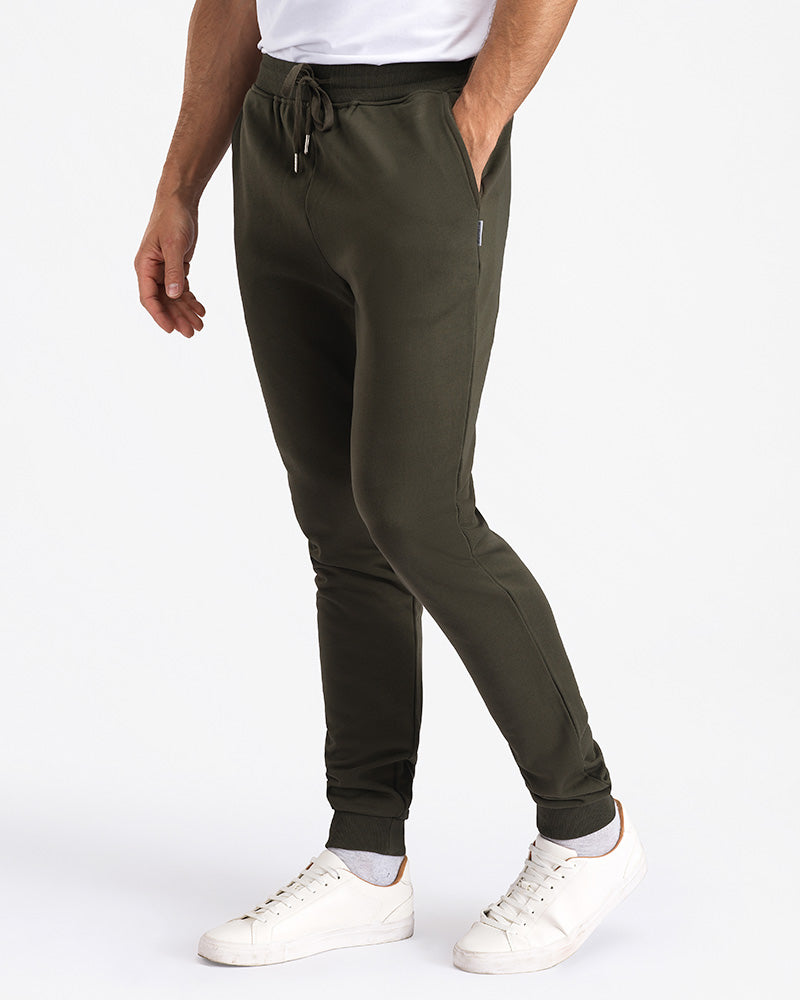 2pk: Forest Night Joggebukse + Half-Zip Genser