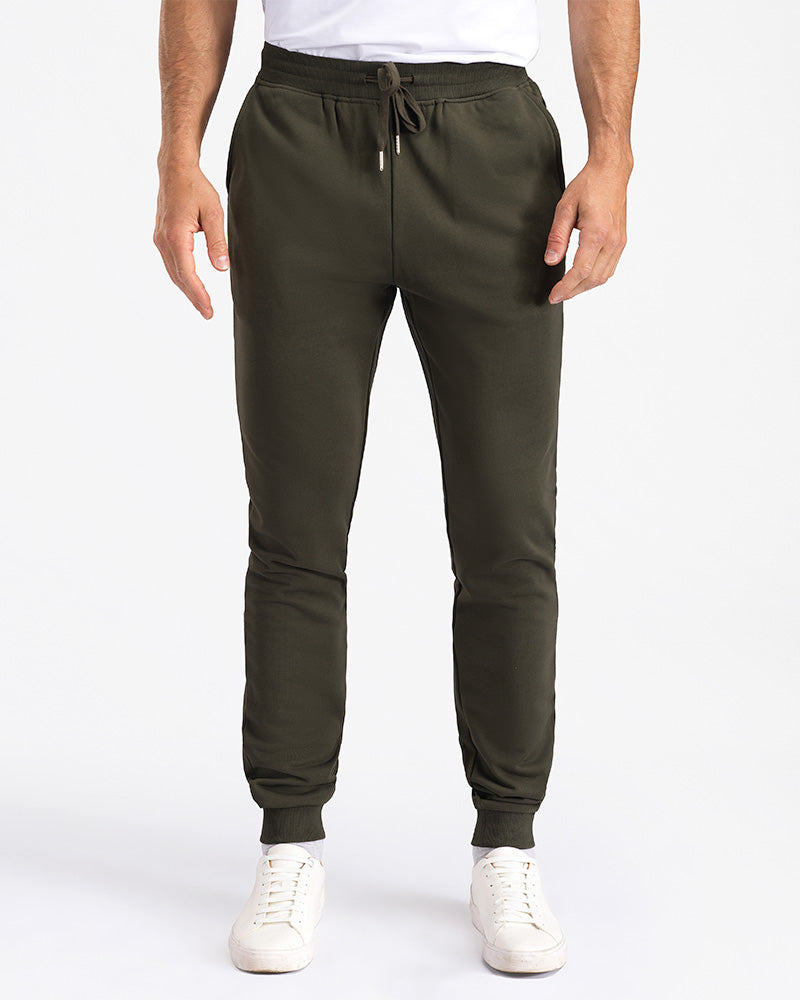 2pk: Forest Night Joggebukse + Half-Zip Genser