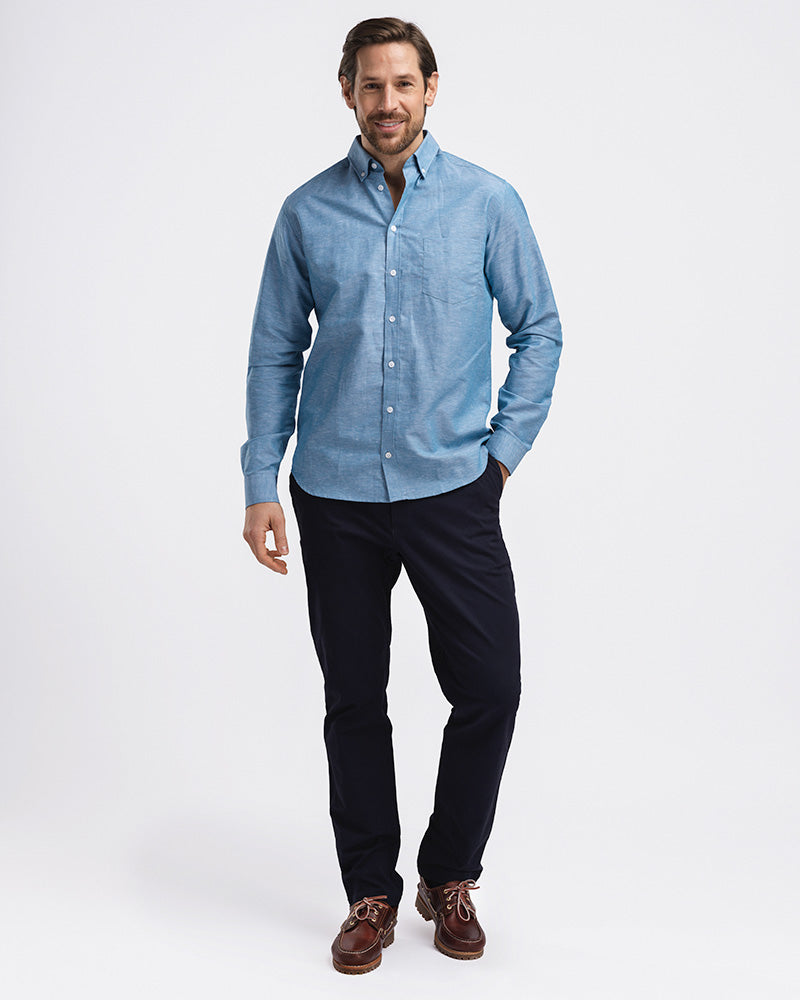 Perfect Linen Shirt Teal